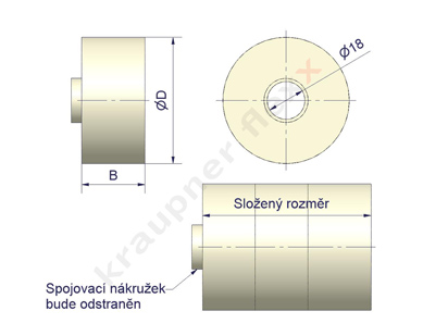 Lankový systém - plastové vložky do zateplené fasá